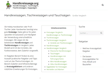 Tablet Screenshot of handkreissaege.org